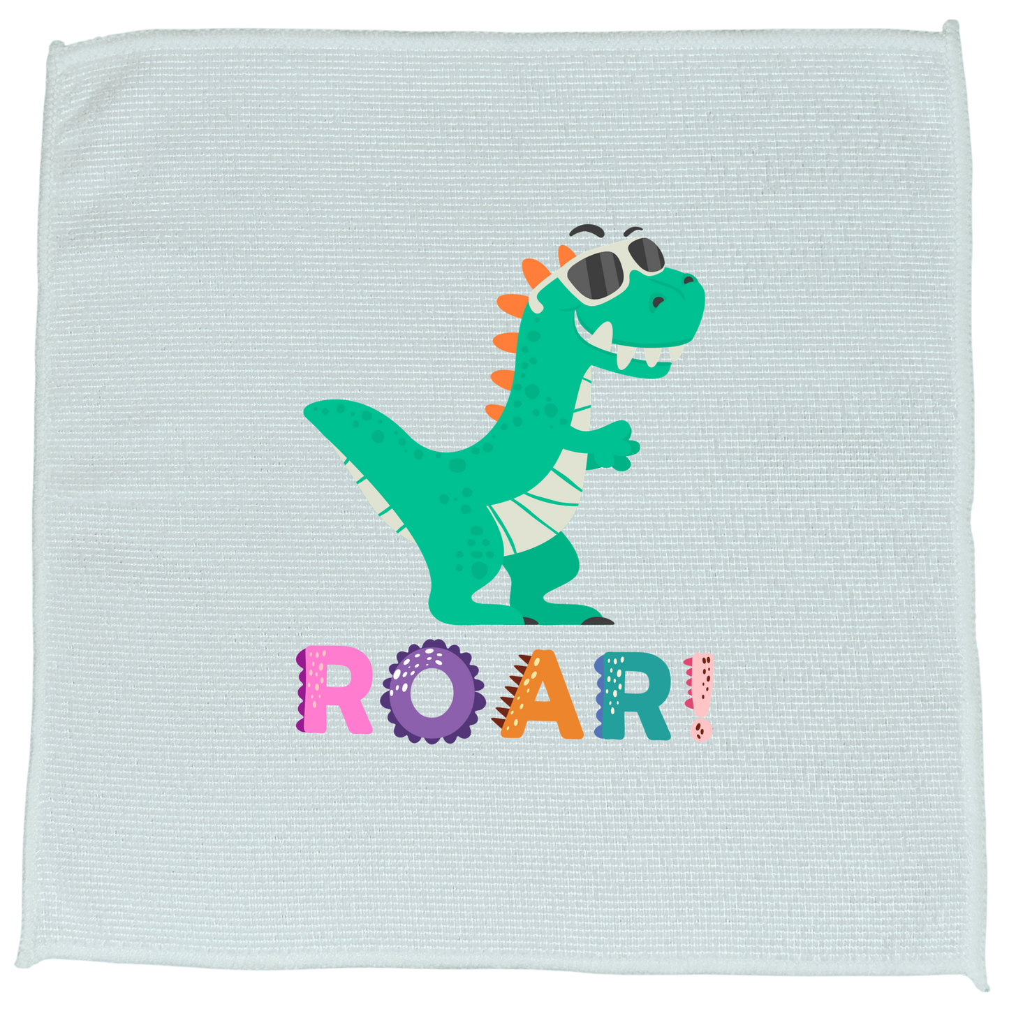"Customizable White Washcloth - Personalized Design - Limited Time Offer!"