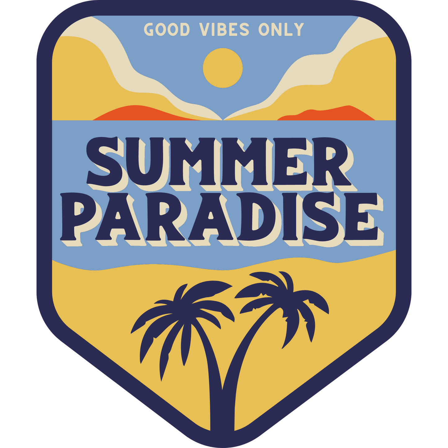 Summer Paradise DTF Transfers