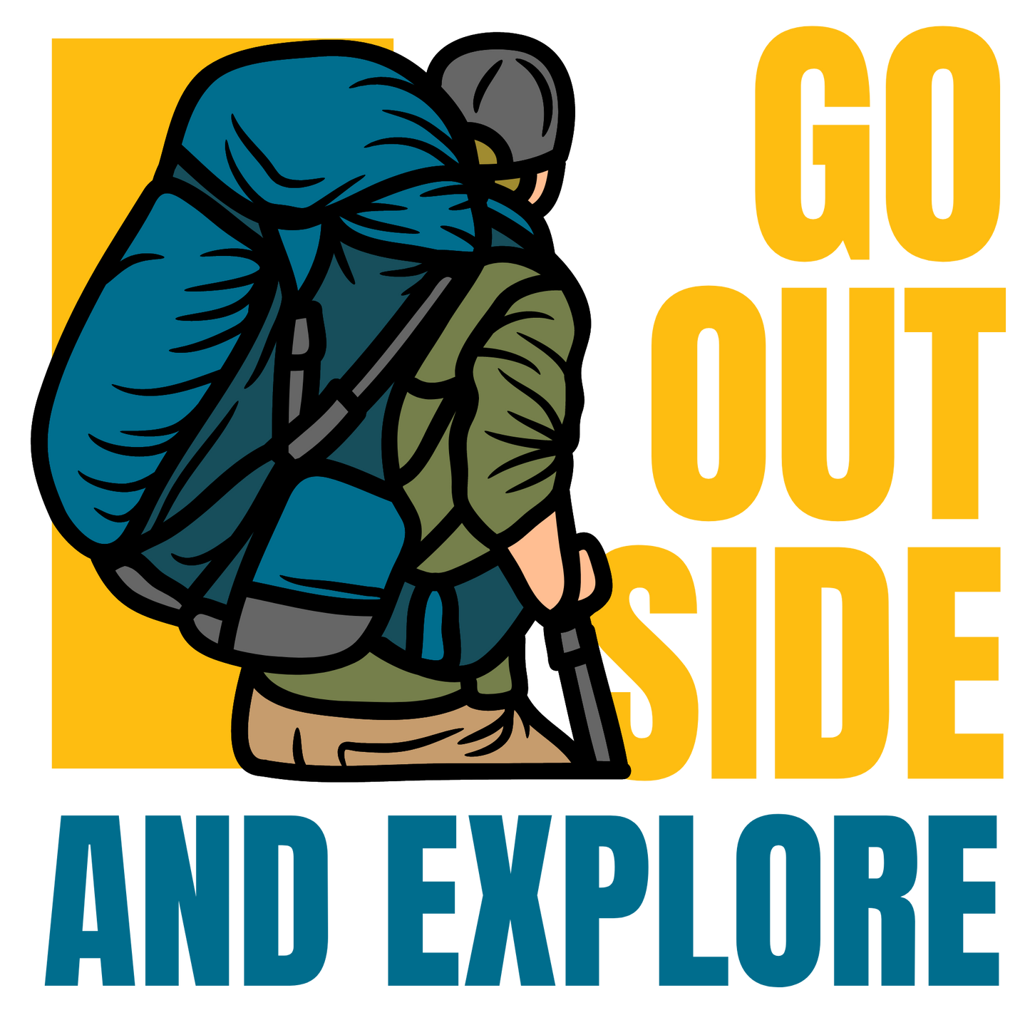 Go Outside DTF Transfers