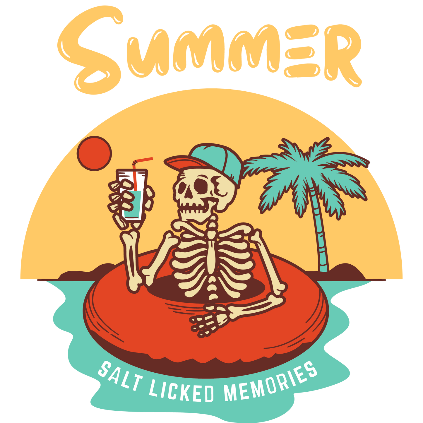 Summer Beach Bums DTF Transfer