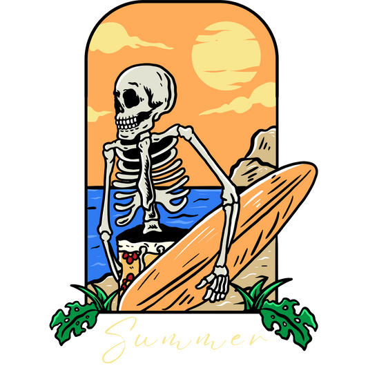 Summer Surf Beach Bums DTF Transfer