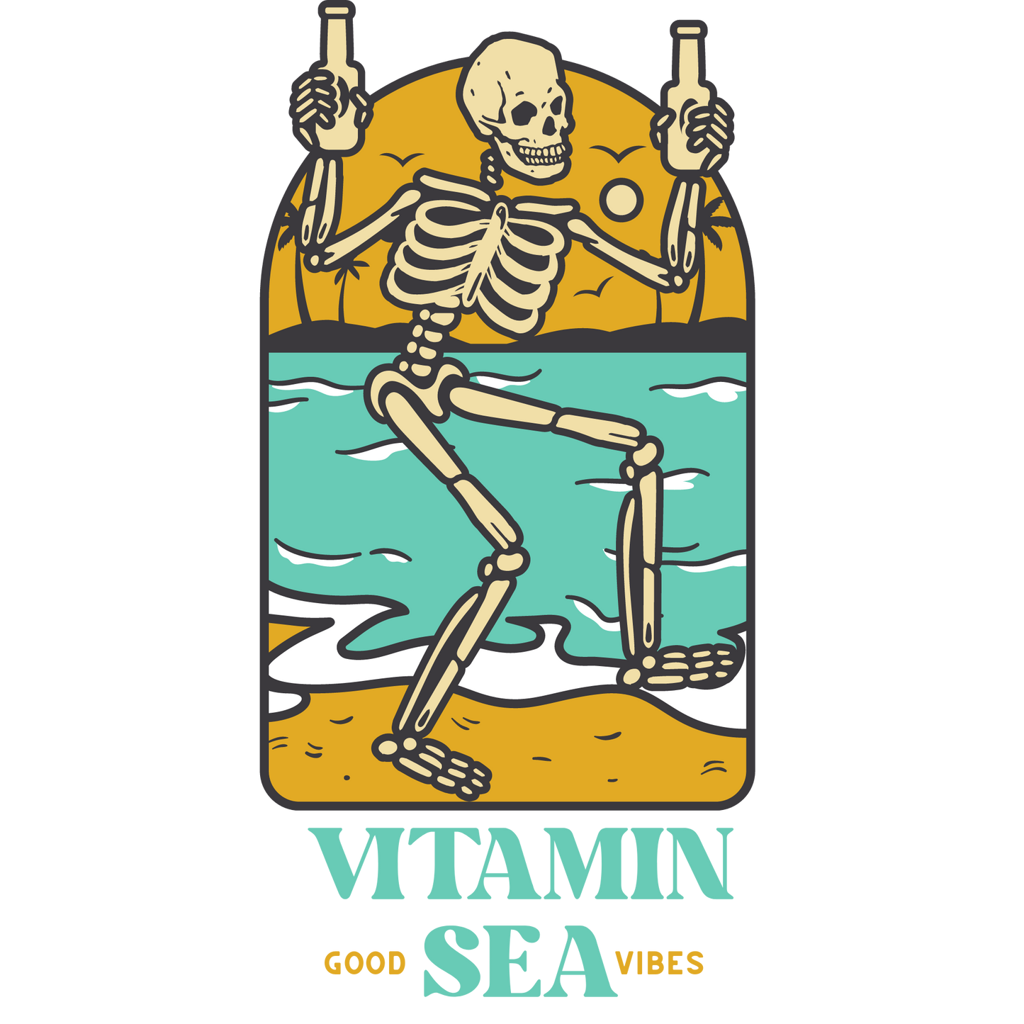 Vitamin Sea Beach Bums DTF Transfer