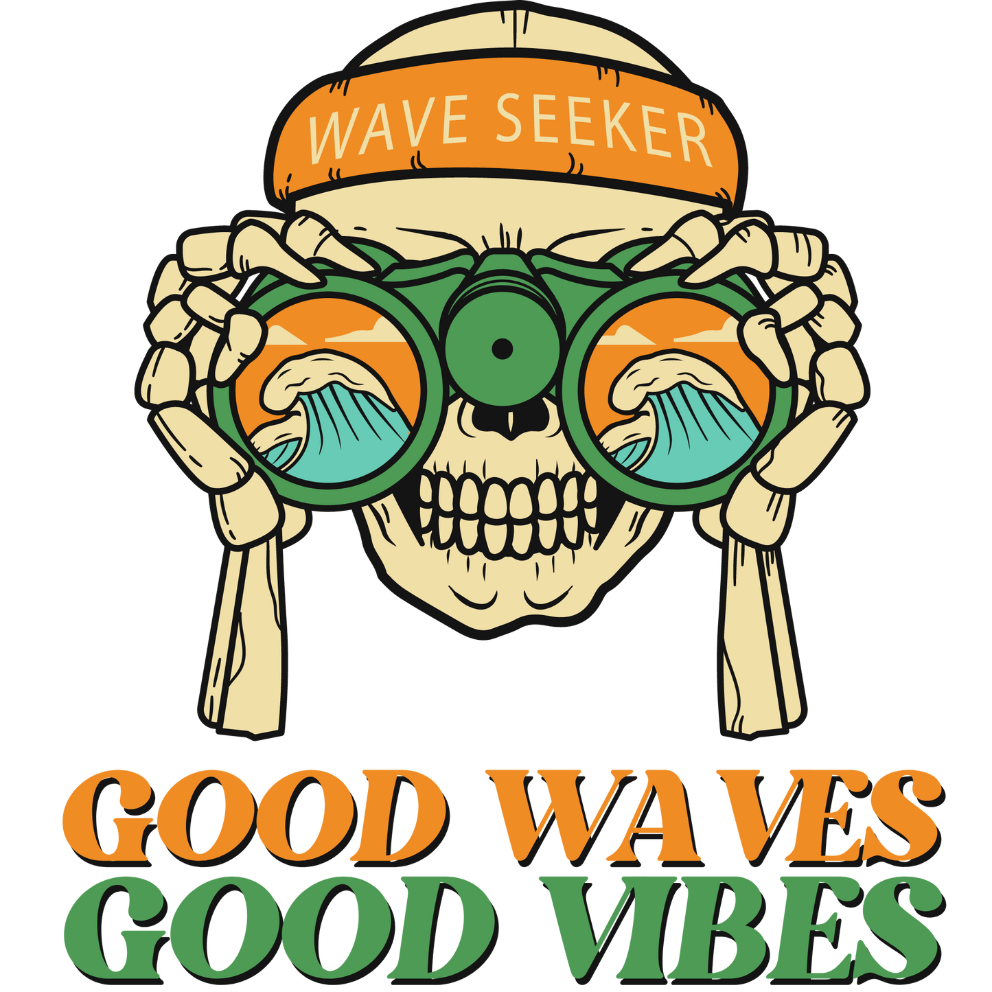 Good Vibes Beach Bums DTF Transfers