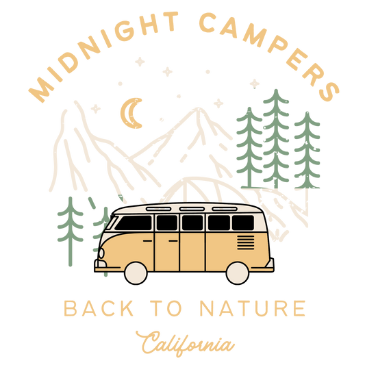 Midnight Campers DTF Transfers